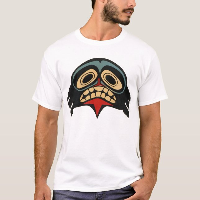 T-shirt Chemise d'art de Haida (Devant)