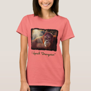 T-shirt Chemise d'art de la faune Red Ape
