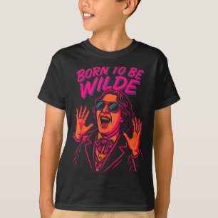 T-shirt Chemise d'art Né Wilde Oscar Wilde Pop