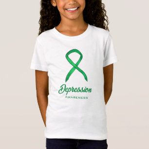 T-Shirt Chemise d'art personnalisée Depression Sensibilisa