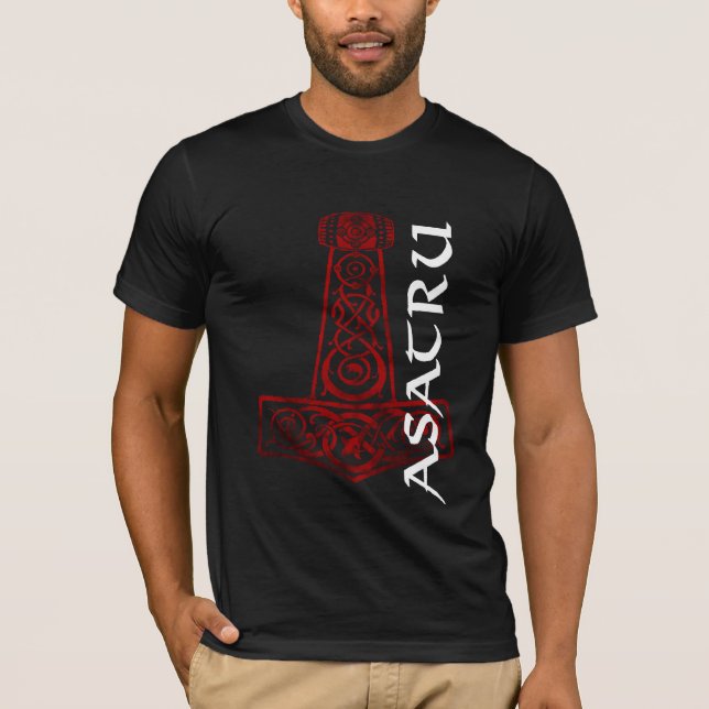 T-shirt Chemise d'Asatru (Devant)