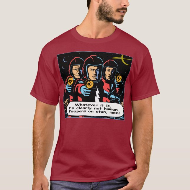 T-shirt Chemise d'astronautes (Devant)