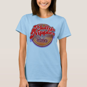 T-shirt Chemise d'attaque surprise des mamelons 8280 de
