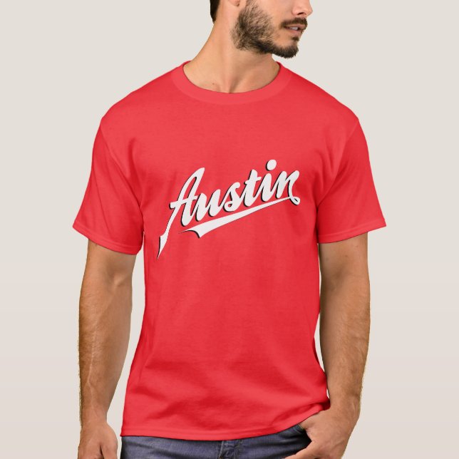 T-shirt Chemise d'Austin (Devant)