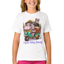 Chemise d'aventure Tuk-Tuk de Moo Deng