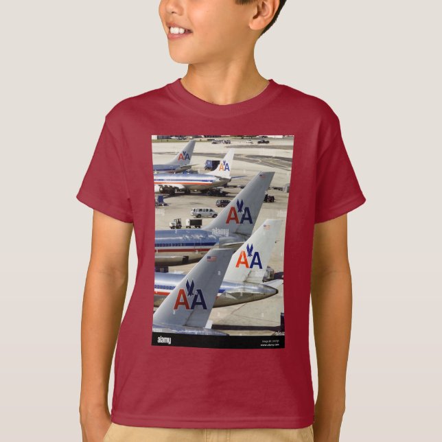 T-shirt Chemise d'avion (Devant)