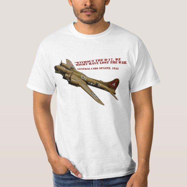 T-shirt Chemise d'avion de forteresse de vol du 2ÈME (Devant)