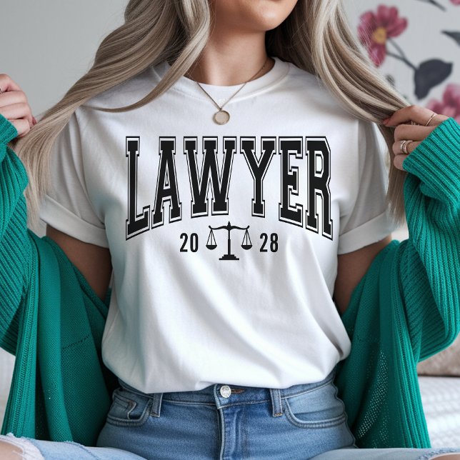T-shirt Chemise d'avocat sur mesure, Cadeau de la faculté  (lawyer shirt, lawyer appreciation gift, custom lawyer shirt, attorney shirt, legal profession shirt,)