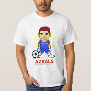T-shirt Chemise d'Azkals - gardien de but bleu