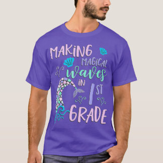 T-shirt Chemise de 1ère année pour filles Première mignonn