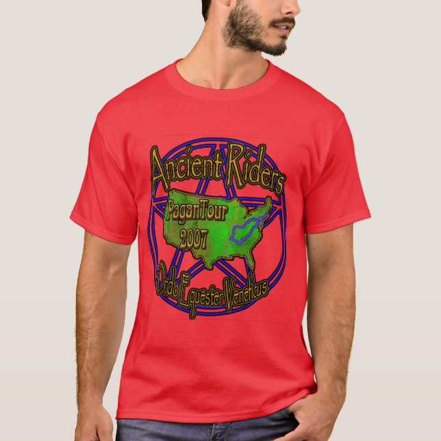 T-shirt Chemise de 2007 visites (Devant)