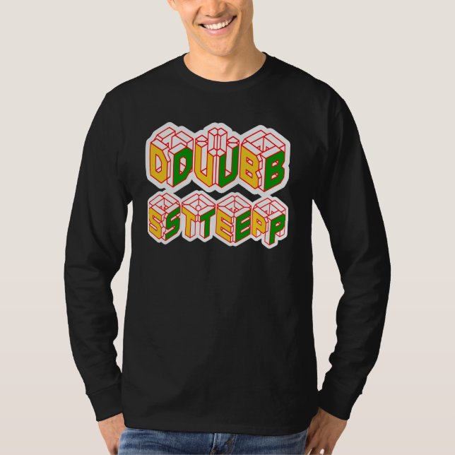 T-shirt chemise de 3D Dubstep (Devant)