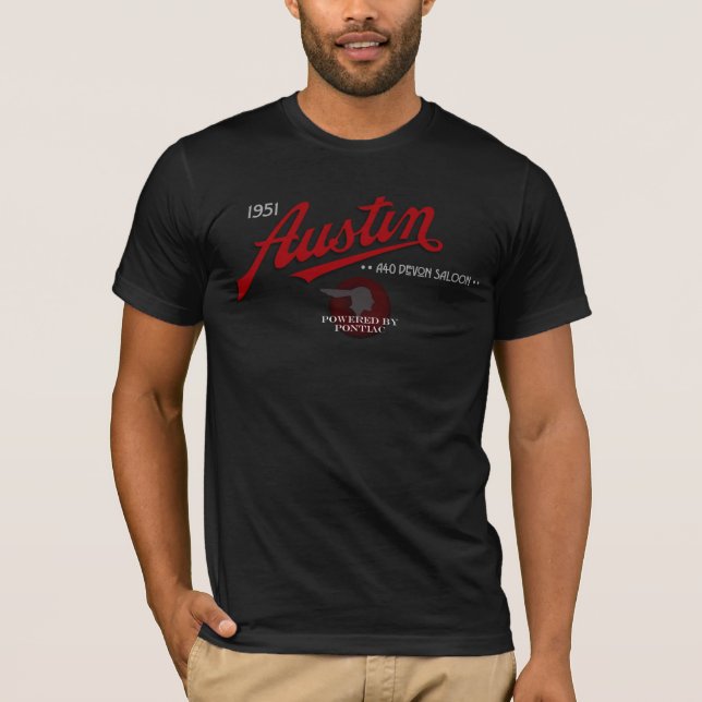 T-shirt 'Chemise de 51 Austin ** COUTUME de CLIENT ** (Devant)