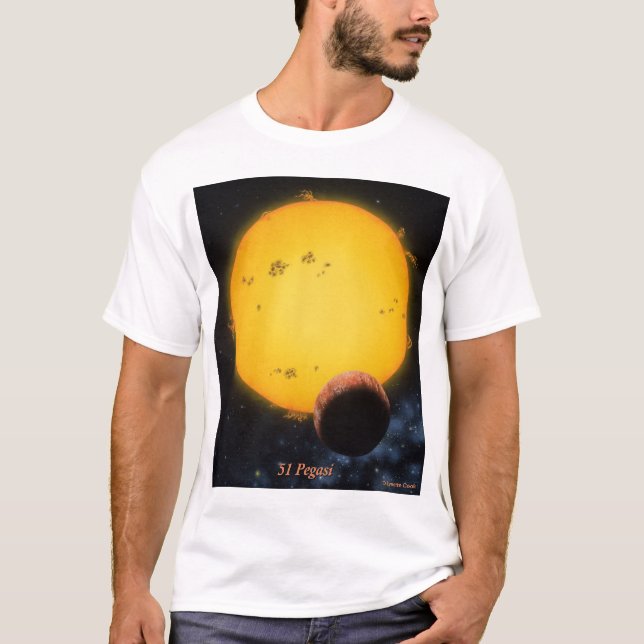 T-shirt Chemise de 51 Pegasi (Devant)