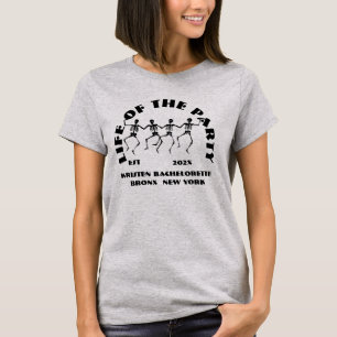 T-shirt Chemise de Bachelorette Halloween gothique, Mariée