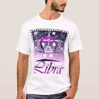 T-shirt Chemise de Balance de zodiaque