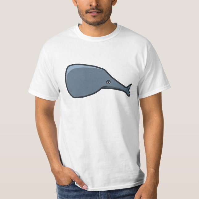 T-shirt Chemise de baleine (Devant)