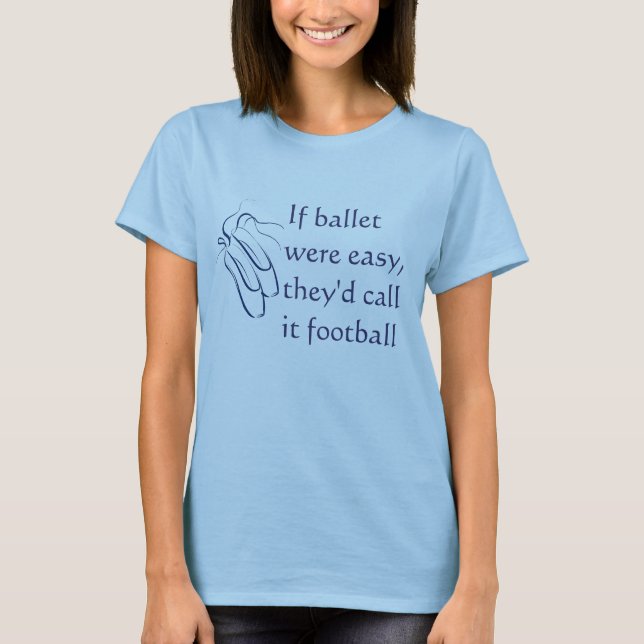 T-shirt Chemise de ballet (Devant)