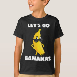 T-shirt Chemise de bananes drôles mignon banane drôle allo