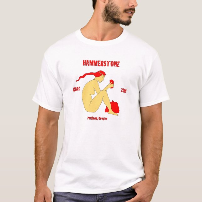 T-shirt Chemise de bande de Hammerstone 2008 (Devant)