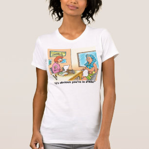 T-SHIRT CHEMISE DE BANDE DESSINÉE DE CONSEILLER DE