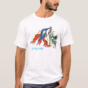 T-shirt Chemise de bandera de bonita de Sabor Boricua "MI"