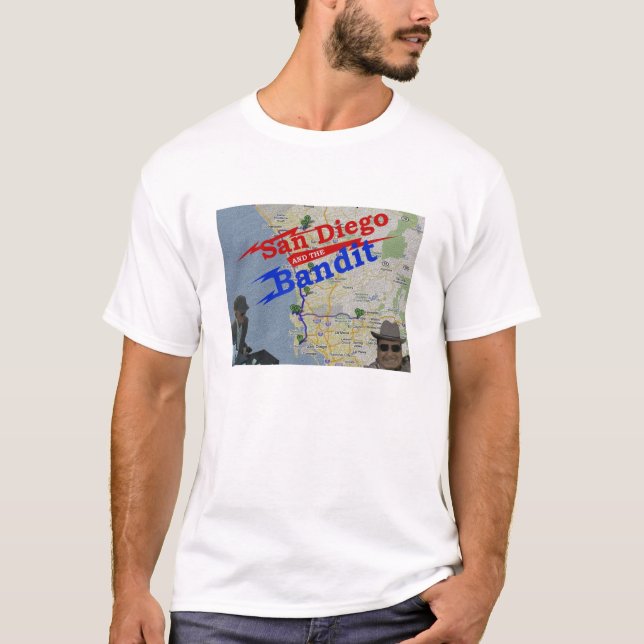 T-SHIRT CHEMISE DE BANDIT DE BONHOMME (Devant)