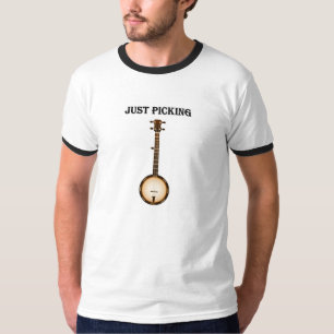 T-shirt Chemise de banjo avec l'équilibre