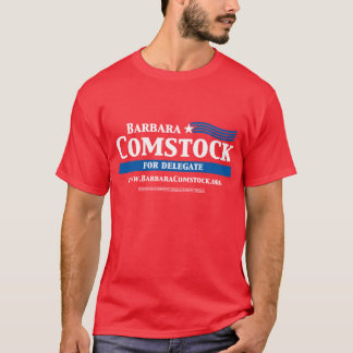 T-shirt Chemise de Barbara Comstock de délégué du VA des