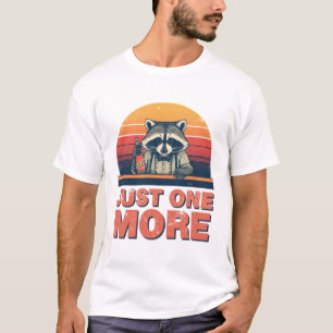 T-shirt Chemise de barman avec un raton laveur Just One Mo