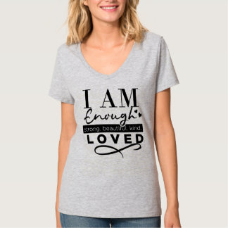 T-shirt Chemise de base à col en V pour femmes