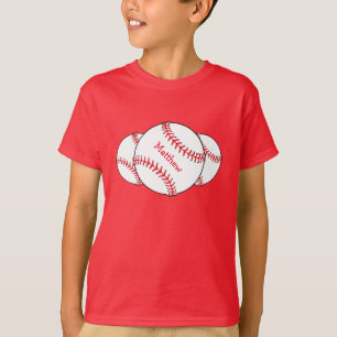 T-shirt Chemise de base-ball