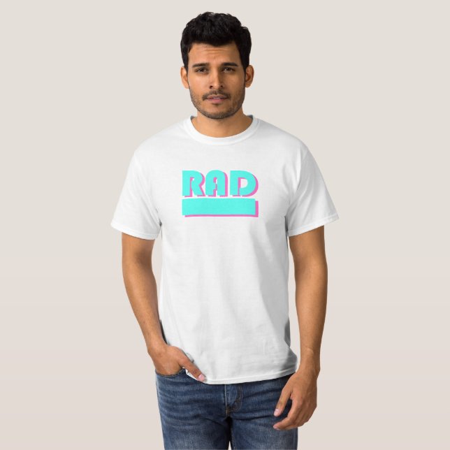 T-shirt Chemise de base de VaporWave rad (Devant entier)