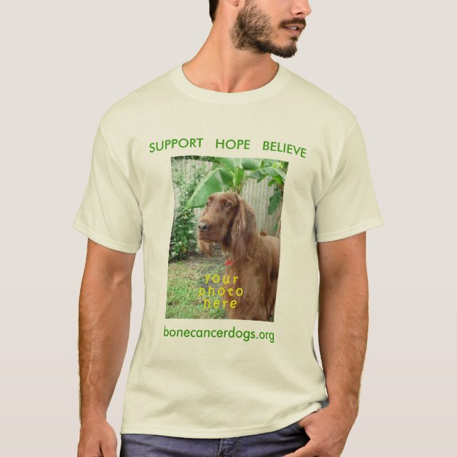 T-shirt Chemise de base personnalisable (Devant)