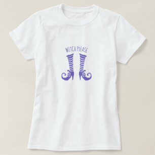 T-shirt Chemise de base pour femmes Witch Please Halloween