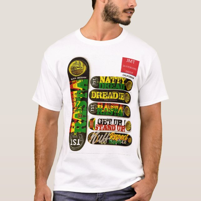 T-shirt Chemise de base pour hommes NATTY DREAD (Devant)