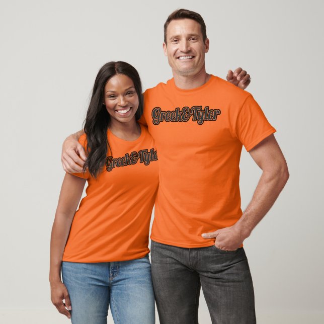 T-shirt Chemise de baseball bleu Greek&Tyler (Unisexe)