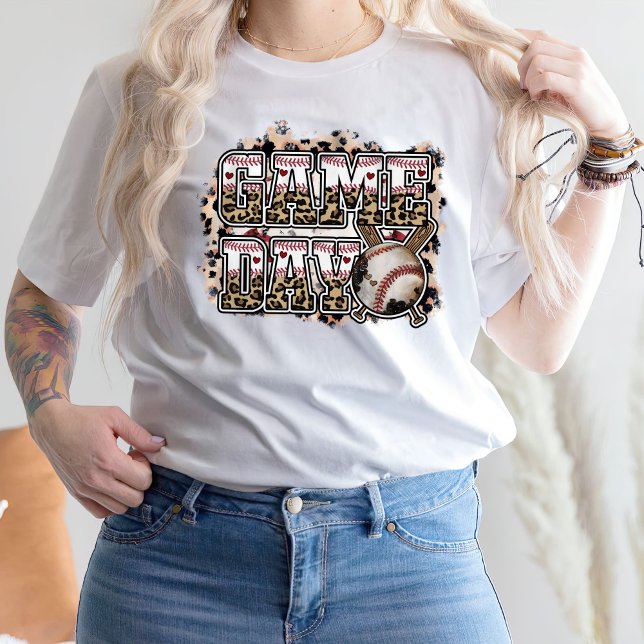 T-shirt Chemise De Baseball Jour, Baseball (Créateur téléchargé)