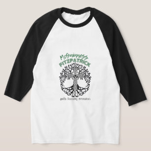 T-shirt chemise de baseball masculin