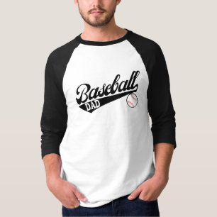 T-shirt Chemise de baseball personnalisée Papa