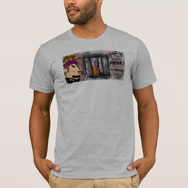 T-shirt chemise de batboy (Devant)