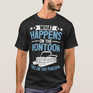 T-shirt chemise de bateau ponton drôle chemise ponton pont