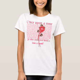 T-shirt Chemise de "beauté et de la bête"