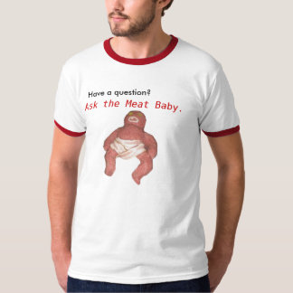 T-shirt Chemise de bébé de conseil (végétarien amical)