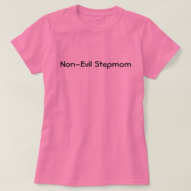 T-shirt chemise de belle-mère de Non-mal (Design devant)