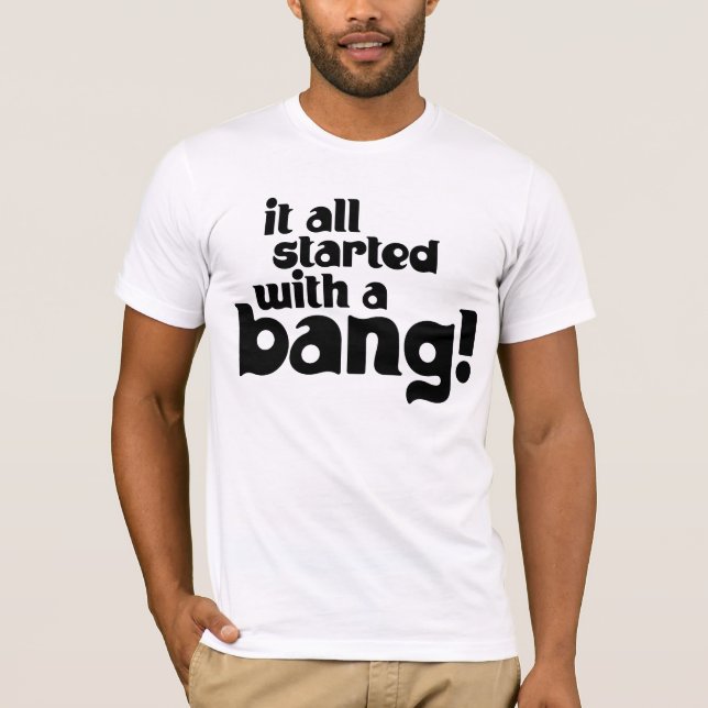 T-shirt Chemise de Big Bang (Devant)