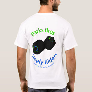 T-shirt Chemise de blanc de cavaliers de Bros Heely de