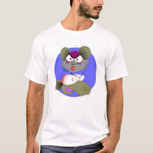 T-shirt Chemise de blanc de rats