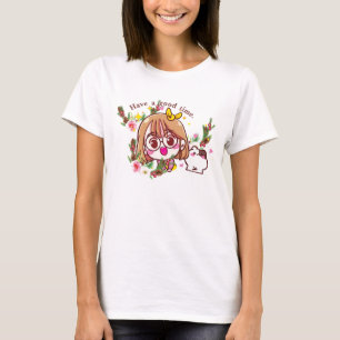 T-shirt Chemise de bonne femme