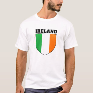 T-shirt Chemise de bouclier de l'Irlande